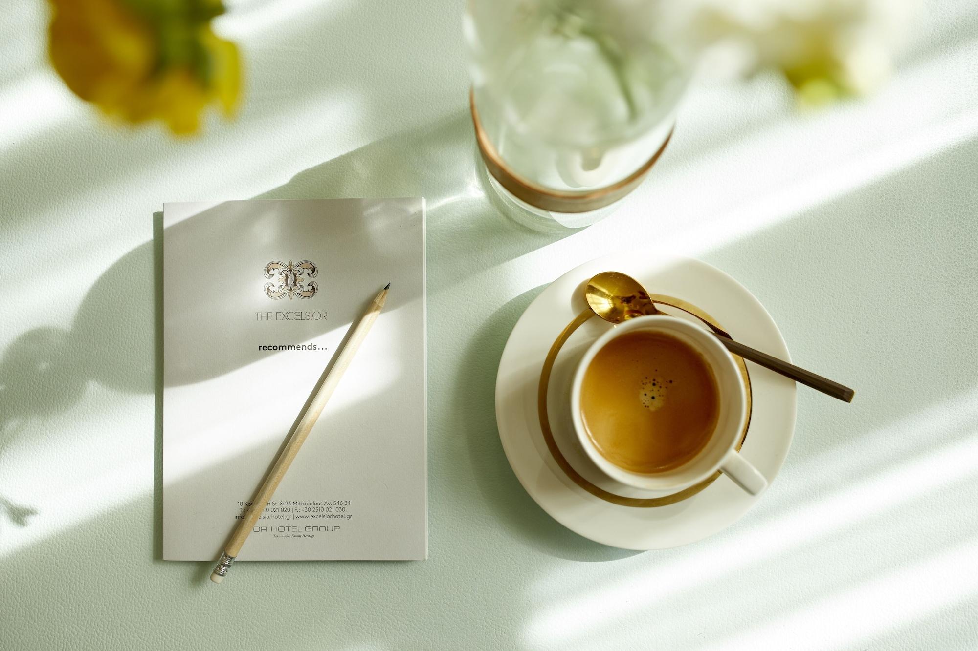 فندق إكسلسيور سالونيك المظهر الخارجي الصورة A cup of coffee